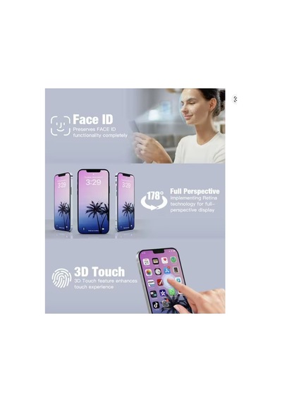 Apple iPhone Uyumlu 12 Mini A Kalite Ön Lcd Ekran Dokunmatik Sıvı Bandı Kırılmaz Tamir Seti Set
