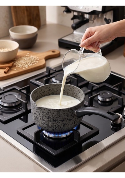 Silver Stone Ultra Güçlü Granit Sütlük Sosluk Gri - Siyah