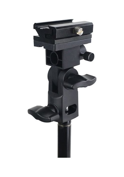 Flash Shoe Umbrella Holder Swivel Light Stand