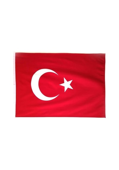 Zc Bayrak Alpaka Kumaş Fabrikasyon Baskı Türk Bayrağı 70x105 Cm Diğer