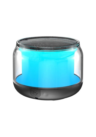 Magicvoice S-300 Şeffaf Camlı Renkli 5 W Taşınabilir Bluetooth Hoparlör