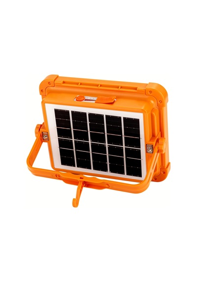 4000 Lümen 5 Mod Şarjlı Ve Güneş Enerjili Solar Bahçe Yol Sokak Aydınlatması Projektör Armatürü