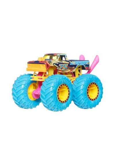 Hot Wheels Monster Trucks Neon Smashers Araç Serisi Bıgfoot Jmv62 Çok Renkli