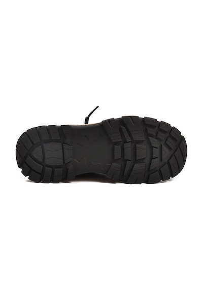 Guja Siyah Hakiki Deri Bağcıklı Erkek Sneaker 25k570 M Siyah