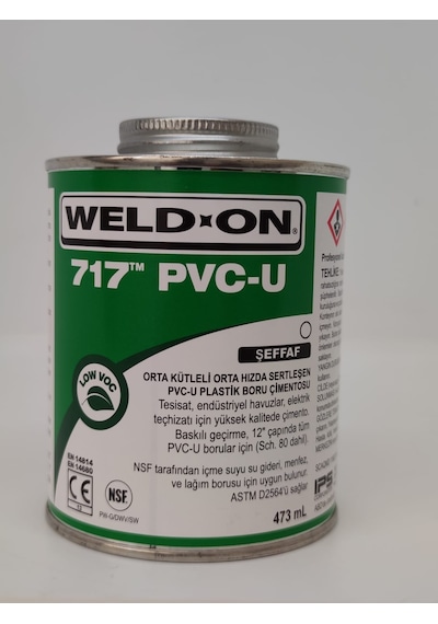 Pvc Yapıştırıcısı Weld-on 500 Gr