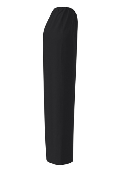 Calvin Klein Kadın Siyah Geniş Paçalı Pantolon-13584 Siyah