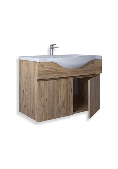 Teta Home Kahire 80 Cm Mdf Banyo Lavabolu Alt Dolap Atlantik Çam Atlantik Çam Teta Home Kahire 80 Cm Mdf Banyo Lavabolu Alt Dolap Atlantik Çam Atlantik Çam