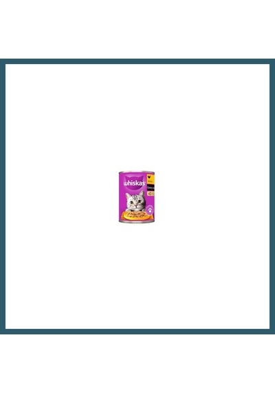 Whiskas Tavuklu Kedi Konserve Mama 400gr 1 Adet Ob