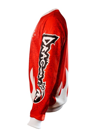 Dragondo Tx8501 Milli Takım Muaythai Sweatshirt Muay Thai Federasyon Logolu Milli Takım Sweatshirt