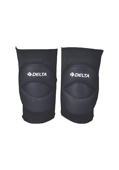 Deluxe Unisex Voleybol Dizliği Çiftli Diz Koruyucu Dizlik Siyah Xl