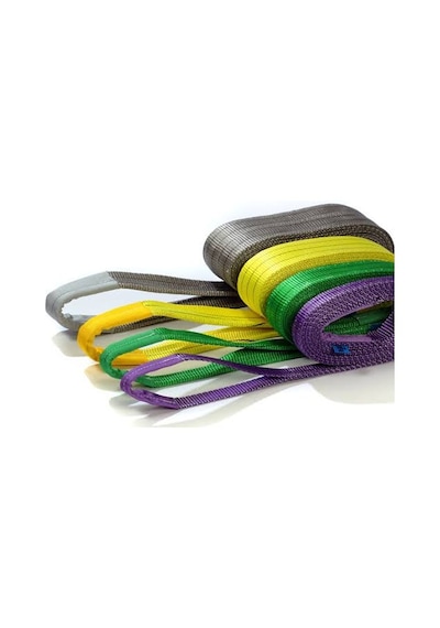 7:1 Polyester Düz Bez Sapan 6 Ton 4 M