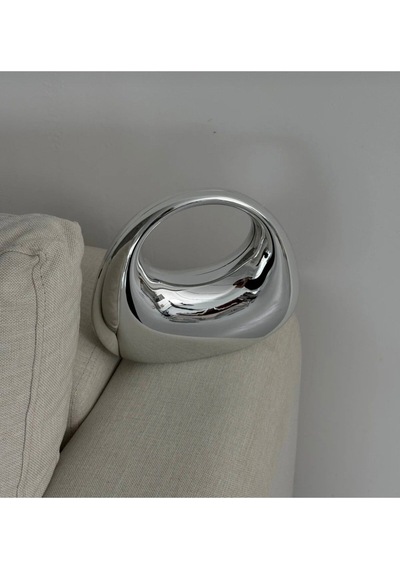 Öznora Mirror Model Şık Abiye Çanta Gümüş
