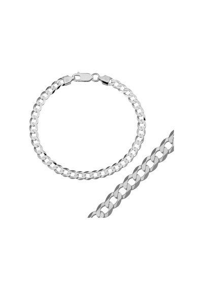 Gümüş Zincir Erkek Bileklik N11.29773