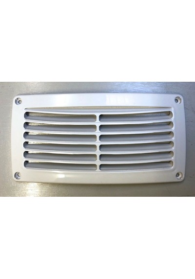 Abs Plastik Havalandırma Izgarası 206x106 MM Beyaz Karavan Tekne