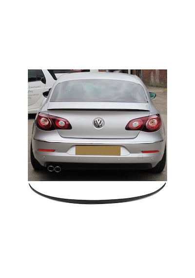 Autogp Vw Passat Cc Bagaj Üstü Spoiler Pianoblack Boyalı Bg75613by