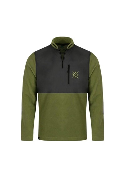Luo Camp-02 Half-zip Fleece Erkek Yarım Fermuarlı Polar Turuncu Çok Renkli