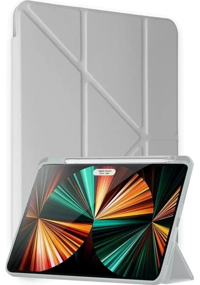 Newface Xiaomi Redmi Pad Pro 12.1 Kılıf Kalemlikli Mars Tablet Kılıfı - Gri