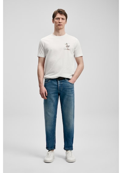 Lufian Fınx Modern Grafik T- Shirt Kırık Beyaz Kırık Beyaz 111020313100510