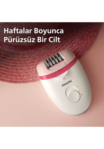 Philips Bre255/05 Satinelle Essential Kablolu Kompakt Epilatör