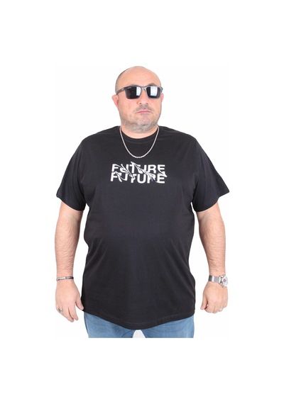 Moc Grande Mocgrande Erkek Büyük Beden Sıfır Yaka Tişört The Future 25138 Sıyah Siyah Moc Grande Mocgrande Erkek Büyük Beden Sıfır Yaka Tişört The Future 25138 Sıyah Siyah