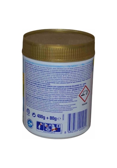 Vanish Ultimate Leke Çıkarıcı Toz Beyaz 480 Gr 16'li Paket