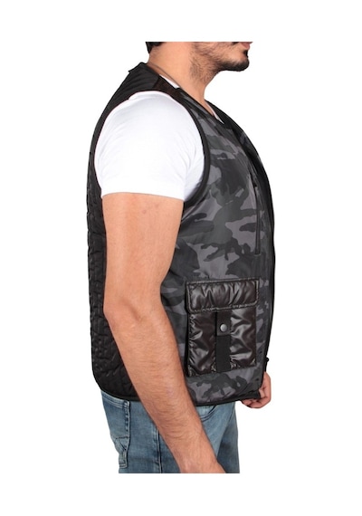 Tom Free Store Erkek Kamuflaj Spor Yelek