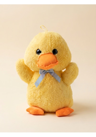 Peluş Neşeli Ördek 45 Cm Sarı