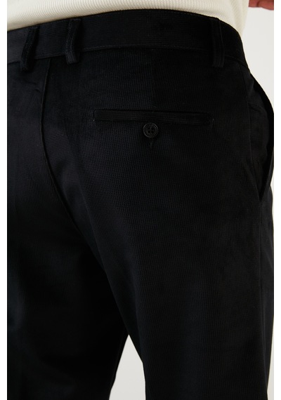 Buratti Erkek Kadife Pantolon 645merlın Siyah Siyah