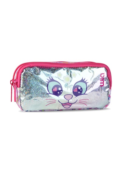 Wia Sweet Cat Kız Çocuk Kalemlik Lila