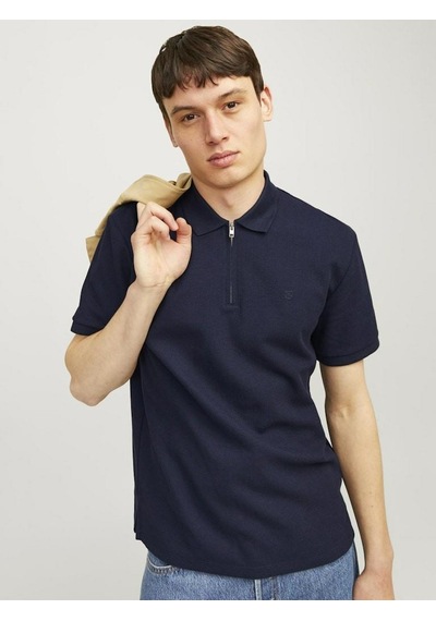 Jack & Jones Jack Jones Johnny Half Zıp Erkek Polo Yaka Tişört 12255578 001