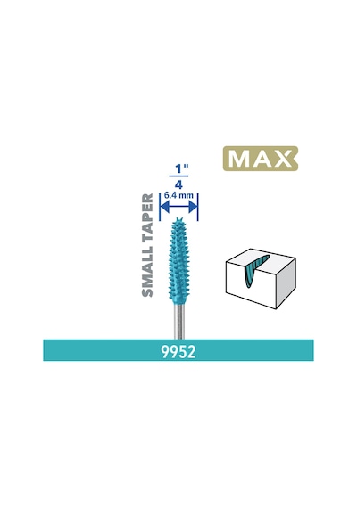 Dremel MAX Power Carving Küçük Konik 3.2 mm 6,4 mm Elektrikli Oyma Ucu - 26159952DM