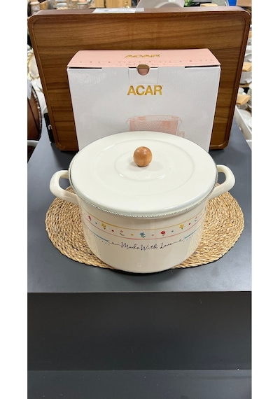 Made Wıth Love Emaye Kızartma Tenceresi - 24 Cm Çok Renkli