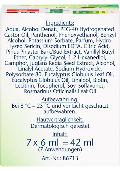 Doppelherz Dökülme Karşıtı Saç Bakım Serumu 7 x 6 ML
