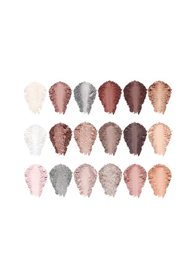 18'li Far Paleti-956 Nude Edge 12 Mat Ton -6 Işıltılı Ton