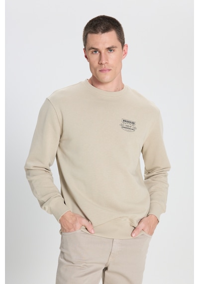 Wrangler Regular Fit Normal Kesim Bisiklet Yaka Taş Rengi Sweatshirt W242338013 Çok Renkli Wrangler Regular Fit Normal Kesim Bisiklet Yaka Taş Rengi Sweatshirt W242338013 Çok Renkli