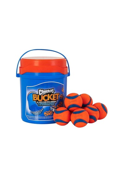 Chuckit Özel Kova Seti - Köpek 8 Adet Ultra Ball Orta Boy