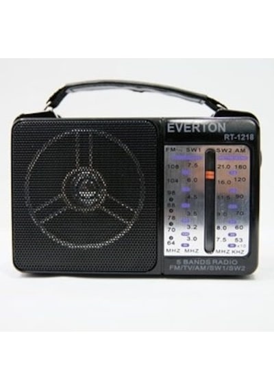 Everton Rt-1218 Analog Radyo (Ac.-Dc.) Pilli Ve Elektrikli