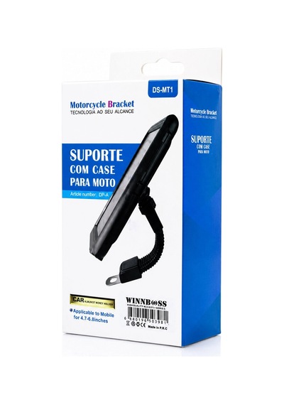 Resistant Bike Motorsiklet Telefon Tutucu 5.5 İnç - 6.2 İnç Bx40