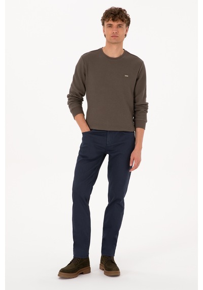 U.S. Polo Assn. Erkek Koyu Mavi Slim Fit Jean Pantolon 50314393-DN0023