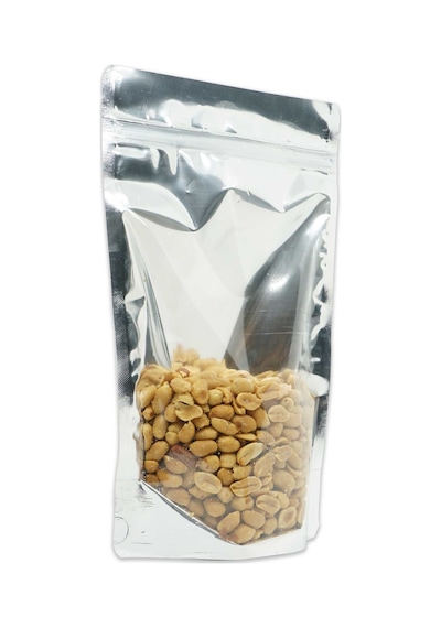 16X27X8 Şeffaf Metalize Kilitli Doypack 50 Adet
