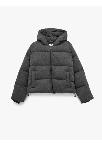 Koton Kapüşonlu Uzun Kollu Fermuarlı Cep Detaylı Kapitoneli Anorak Şişme Mont Koyu Gri Melanj 6wal20086ıw Gri Melanj Koton Kapüşonlu Uzun Kollu Fermuarlı Cep Detaylı Kapitoneli Anorak Şişme Mont Koyu Gri Melanj 6wal20086ıw Gri Melanj
