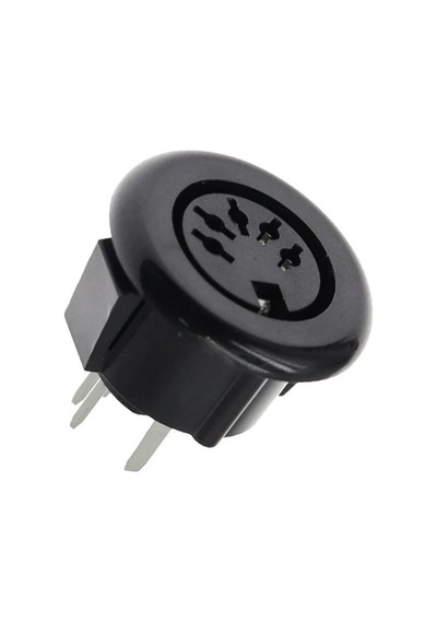 Ds-5-07a 5 Pin Dişi Dın Konnektör - Panel Tipi