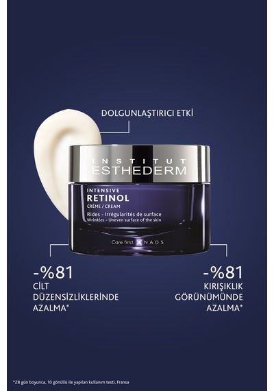Yoğun Kırışıklık Karşıtı Retinol İçeren Nemlendirici Yüz Bakım Kremi 50ml