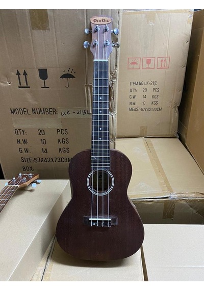 Karma Markalardan Üst Soprano Masif Maun Ağacı Ukulele