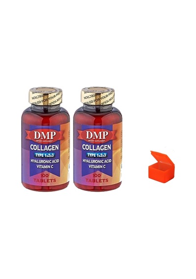 Dmp Collagen Tip 1-2-3 Hyaluronic Acid Vitamin C 200 Tablet
