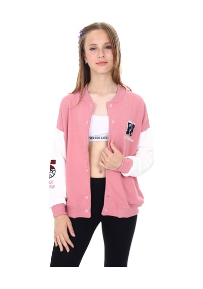 Toontoy Kız Çocuk Mavi Kolej Yaka Çıtçıt Kapama Düşük Omuz Nakış Baskılı Renk Bloklu Örme Hırka - 2 İplik Şardonlu Gül Kurusu Toontoy Kız Çocuk Mavi Kolej Yaka Çıtçıt Kapama Düşük Omuz Nakış Baskılı Renk Bloklu Örme Hırka - 2 İplik Şardonlu Gül Kurusu