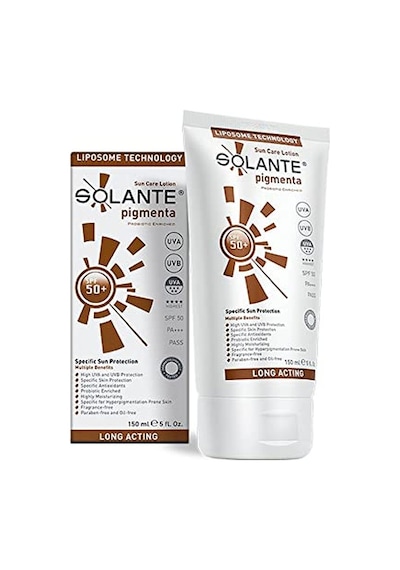 Solante Pigmenta Lekeli Ciltler İçin 150 Ml 50 Faktör Güneş Losyonu
