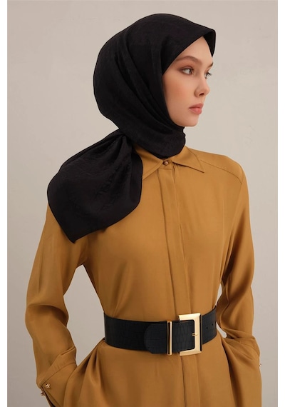 Armine Lyocell Eşarp 5 Lacivert