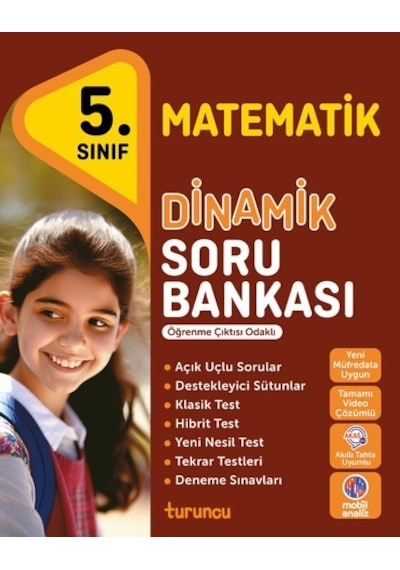 Tudem 2025 5. Sınıf Matematik Dinamik Soru Bankası Yeni Müfredat