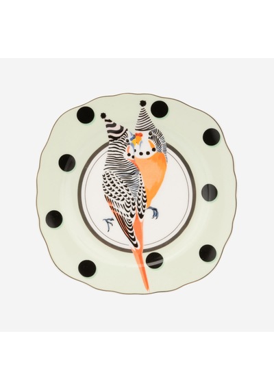 Beyaz Porselen Pasta Tabağı 16 Cm